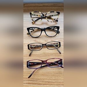 Set Of 4 Pre-used Designer Frames